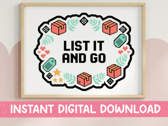 List It and Go: A Versatile T-Shirt Design for Resellers