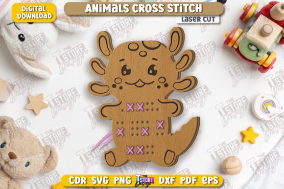 Review: Cross Stitch Animal Laser Cut Montessori for Sellers