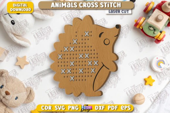 Review: Cross Stitch Hedgehog Laser Cut CNC