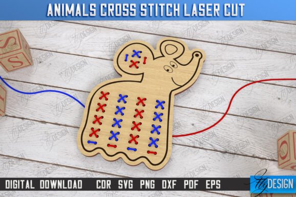 Review: Cross Stitch Laser Cut Montessori Lacing for Content Creators
